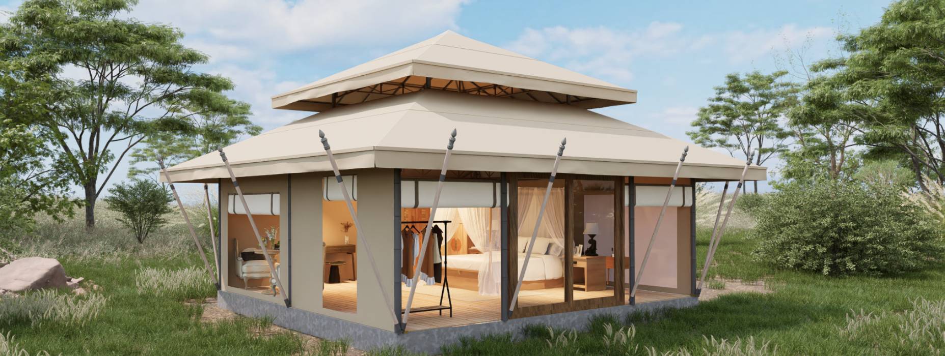 松滋市户外野奢帐篷